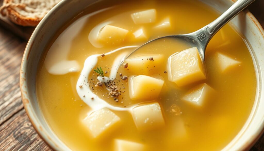 rezept für klare kartoffelsuppe