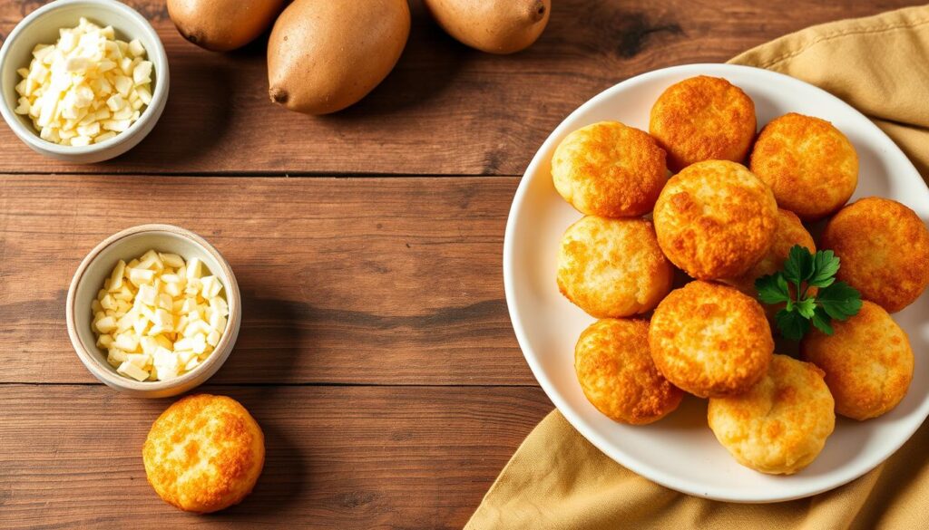 runde kartoffelkroketten