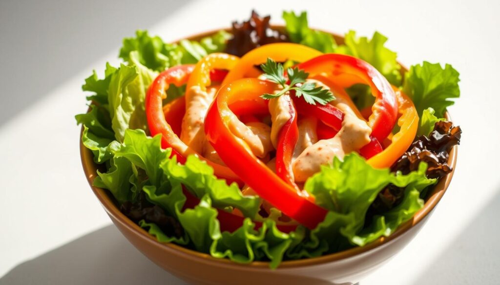 salat mit paprika