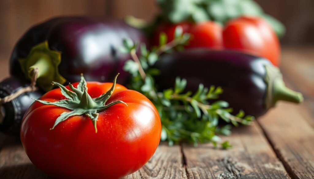 tomate und aubergine rezept