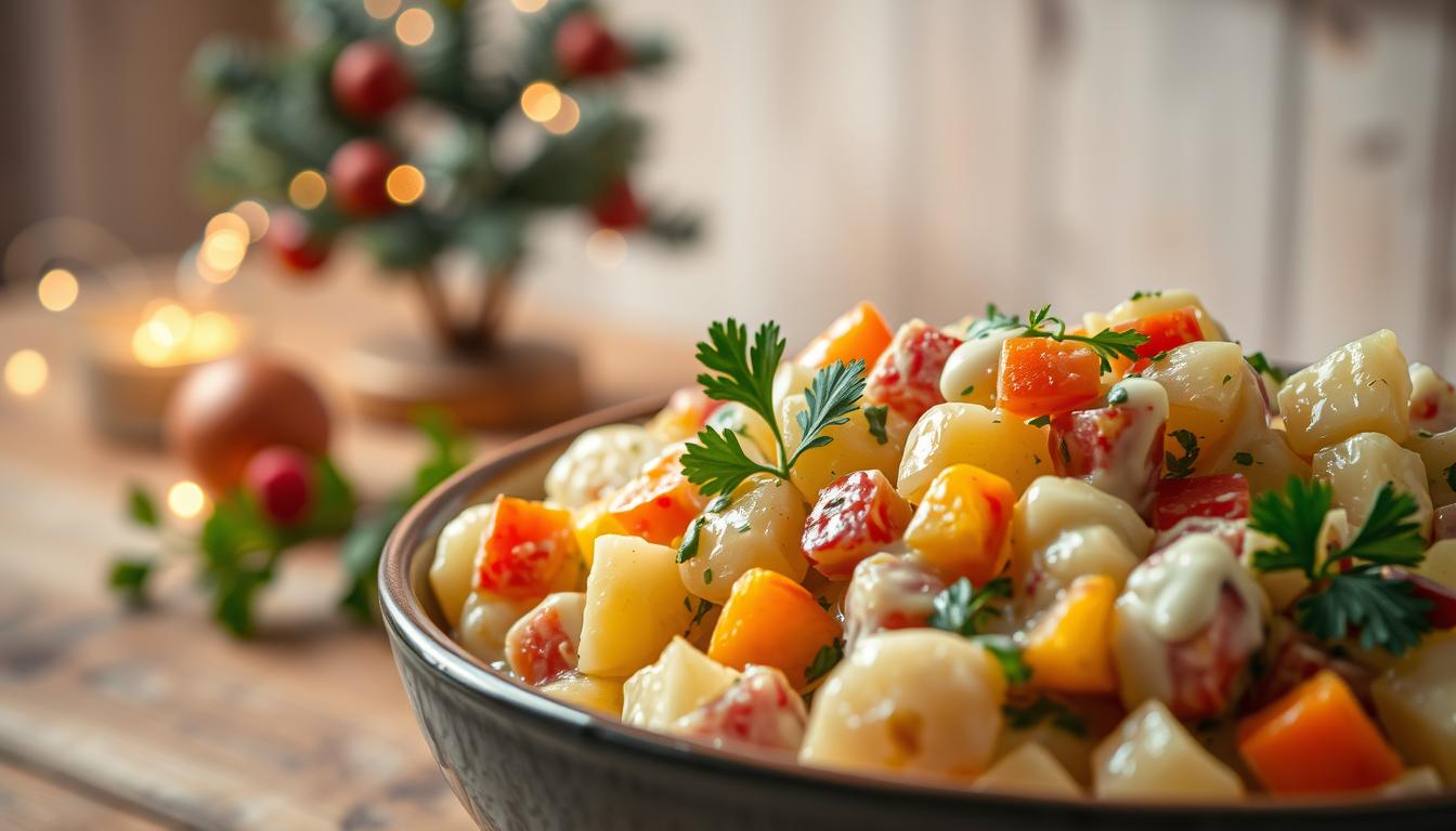 weihnachtlicher kartoffelsalat