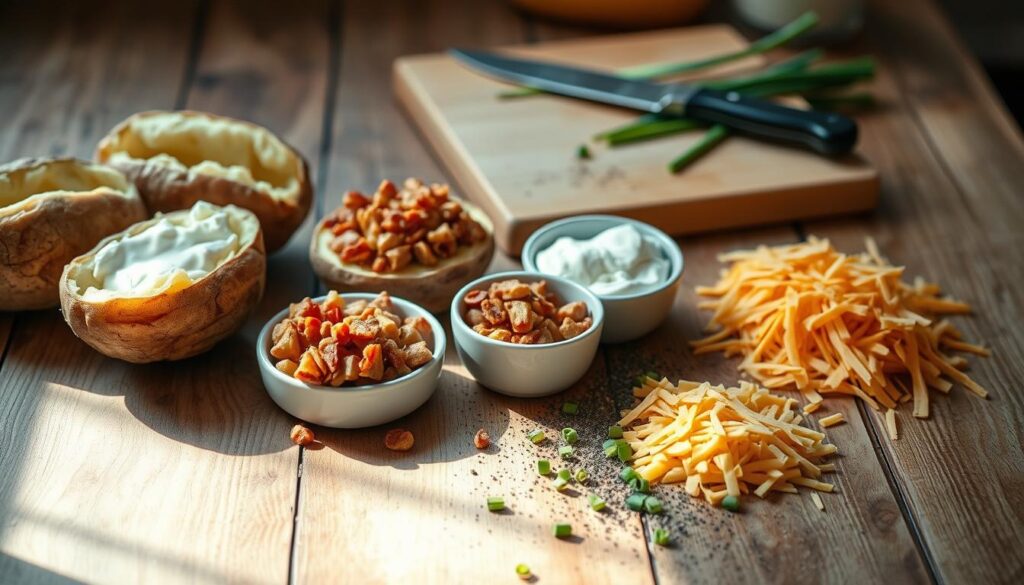 zutaten für gefüllte kartoffeln